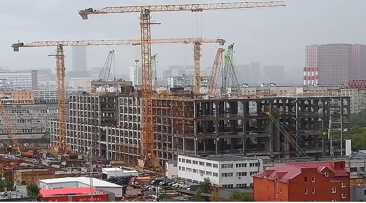 Ход строительства AFI ПРОМ Алтуфьево Июнь 2025